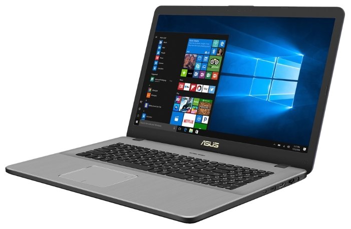 ASUS Ноутбук ASUS VivoBook Pro 17 N705UD (Intel Core i5 7200U 2500 MHz/17.3"/1920x1080/8Gb/1000Gb HDD/DVD нет/NVIDIA GeForce GTX 1050/Wi-Fi/Bluetooth/Windows 10 Home)