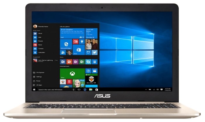 ASUS Ноутбук ASUS VivoBook Pro 15 N580VD (Intel Core i7 7700HQ 2800 MHz/15.6"/3840x2160/16Gb/1256Gb HDD+SSD/DVD нет/NVIDIA GeForce GTX 1050/Wi-Fi/Bluetooth/Windows 10 Pro)