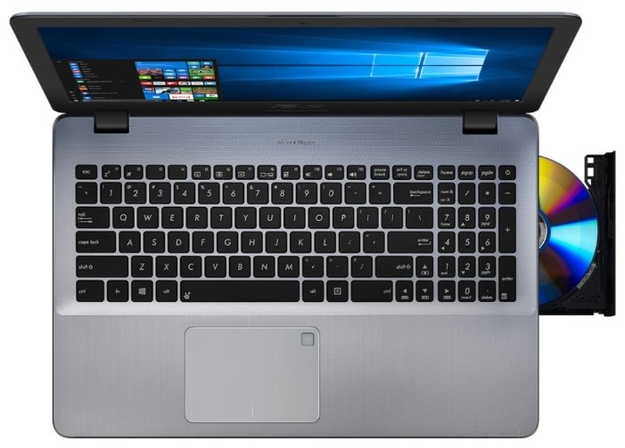 ASUS Ноутбук ASUS VivoBook 15 X542UQ (Intel Core i3 7100U 2400 MHz/15.6"/1920x1080/4Gb/1000Gb HDD/DVD-RW/NVIDIA GeForce 940MX/Wi-Fi/Bluetooth/Без ОС)