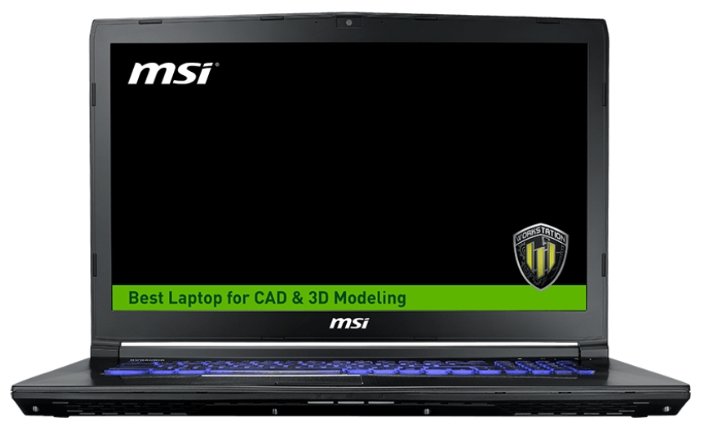 MSI Ноутбук MSI WE72 7RJ (Intel Core i7 7700HQ 2800 MHz/17.3"/1920x1080/8Gb/1128Gb HDD+SSD/DVD-RW/NVIDIA Quadro M2200/Wi-Fi/Bluetooth/Win 10 Pro)