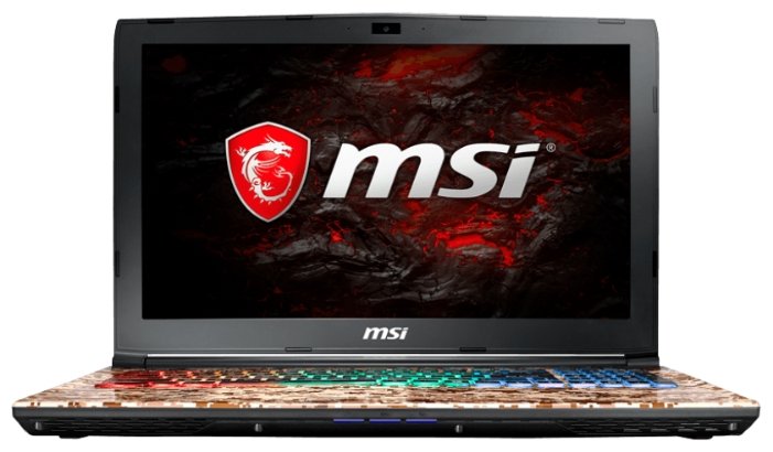 MSI Ноутбук MSI GE62VR 7RF Camo Squad Limited Edition (Intel Core i7 7700HQ 2800 MHz/15.6"/1920x1080/16Gb/1256Gb HDD+SSD/DVD-RW/NVIDIA GeForce GTX 1060/Wi-Fi/Bluetooth/Windows 10 Home)