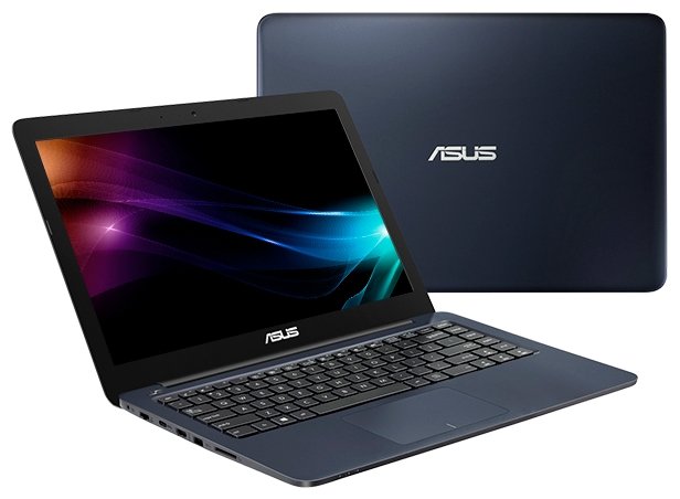 ASUS Ноутбук ASUS E402WA (AMD E2 6110 1500 MHz/14"/1366x768/2GB/500GB HDD/DVD нет/AMD Radeon R2/Wi-Fi/Bluetooth/Endless OS)