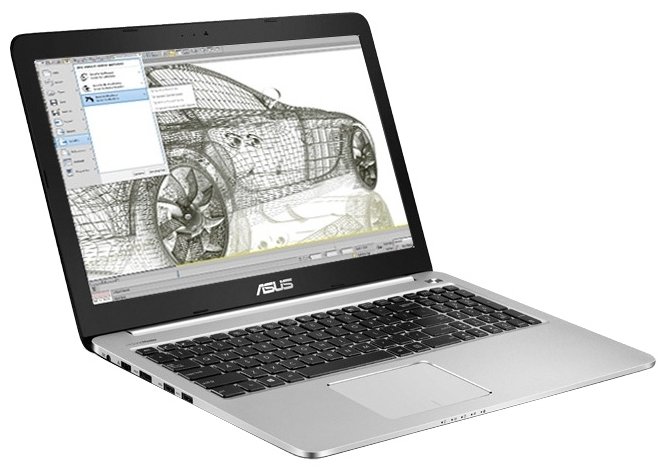 ASUS Ноутбук ASUS K501UQ (Intel Core i3 6100U 2300 MHz/15.6"/1920x1080/4Gb/500Gb HDD/DVD нет/NVIDIA GeForce 940MX/Wi-Fi/Bluetooth/Win 10 Home)