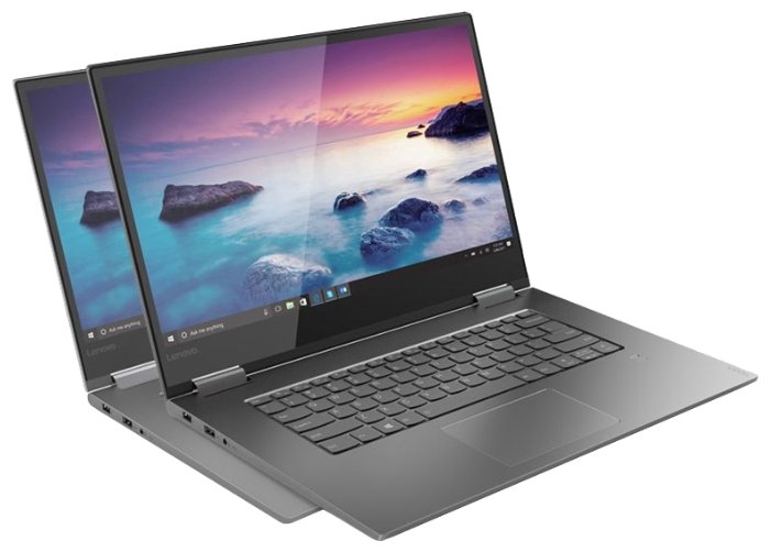 Lenovo Ноутбук Lenovo Yoga 730 15 (Intel Core i7 8550U 1800 MHz/15.6"/1920x1080/8GB/256GB SSD/DVD нет/NVIDIA GeForce GTX 1050/Wi-Fi/Bluetooth/Windows 10 Home)