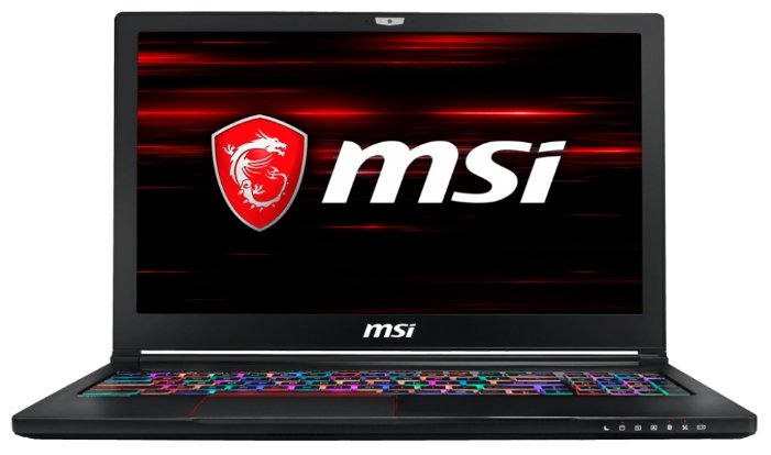 MSI Ноутбук MSI GS63 8RD Stealth (Intel Core i7 8750H 2200 MHz/15.6"/1920x1080/16Gb/1128Gb HDD+SSD/DVD нет/NVIDIA GeForce GTX 1050 Ti/Wi-Fi/Bluetooth/Windows 10 Home)