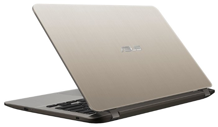 ASUS Ноутбук ASUS X407UB (Intel Core i3 7100U 2400 MHz/14"/1366x768/4Gb/1000Gb HDD/DVD нет/NVIDIA GeForce MX110/Wi-Fi/Bluetooth/Windows 10 Home)