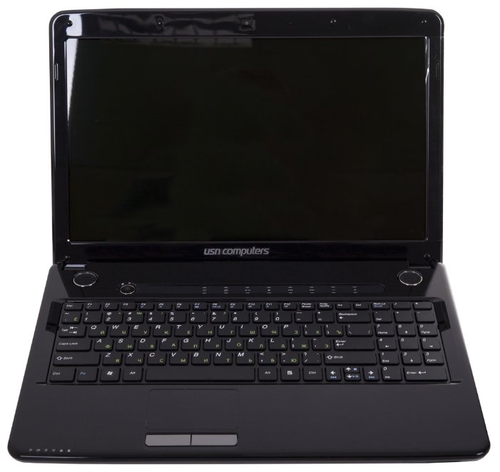 USN Computers Ноутбук USN Computers USNBOOK Y (Pentium B980 2400 Mhz/15.6"/1366x768/4.0Gb/500Gb/DVD-RW/Wi-Fi/Bluetooth/Без ОС)