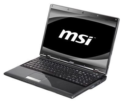 MSI Ноутбук MSI CX605 (Pentium T4500 2300 Mhz/15.6"/1366x768/4096Mb/500Gb/DVD-RW/Wi-Fi/Bluetooth/DOS)