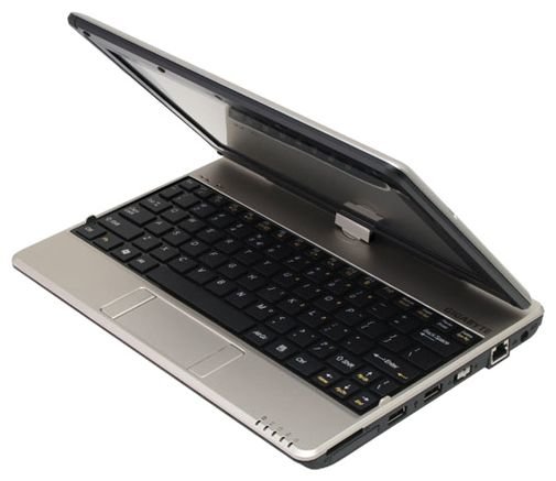 GIGABYTE Ноутбук GIGABYTE T1000P (Atom N470 1830 Mhz/10.1"/1366x768/2048Mb/320Gb/DVD нет/Wi-Fi/Bluetooth/Win 7 HP)