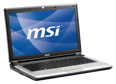 MSI Ноутбук MSI CR400 (Celeron Dual-Core T3000 1800 Mhz/14"/1366x768/2048Mb/320Gb/DVD-RW/Wi-Fi/Linux)