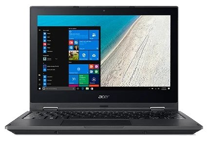 Acer Ноутбук Acer TravelMate Spin B1 (TMB118-R-C9JG) (Intel Celeron N3350 1100 MHz/11.6"/1366x768/4GB/32GB SSD/DVD нет/Intel GMA 500/Wi-Fi/Bluetooth/Windows 10 Pro)
