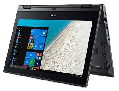 Acer Ноутбук Acer TravelMate Spin B1 (TMB118-R-C31C) (Intel Celeron N3350 1100 MHz/11.6"/1366x768/4GB/500GB HDD/DVD нет/Intel GMA 500/Wi-Fi/Bluetooth/Windows 10 Pro)