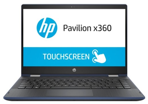 HP Ноутбук HP PAVILION 14-cd0000ur x360 (Intel Core i3 8130U 2200 MHz/14"/1920x1080/4GB/1000GB HDD/DVD нет/Intel UHD Graphics 620/Wi-Fi/Bluetooth/Windows 10 Home)