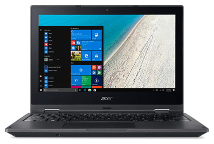 Acer Ноутбук Acer TravelMate Spin B1 (TMB118-RN-C8JP) (Intel Celeron N3450 1100 MHz/11.6"/1920x1080/4GB/64GB SSD/DVD нет/Intel GMA 500/Wi-Fi/Bluetooth/Windows 10 Pro)