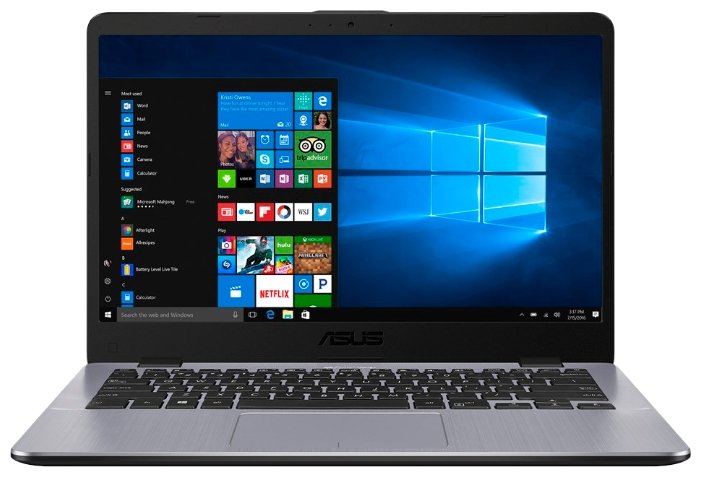ASUS Ноутбук ASUS Vivobook 14 X405UR (Intel Core i3 6006U 2000 MHz/14"/1920x1080/8GB/256GB SSD/DVD нет/NVIDIA GeForce 930MX/Wi-Fi/Bluetooth/Windows 10 Home)