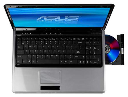 ASUS Ноутбук ASUS F50GX (Pentium Dual-Core T3400 2160 Mhz/16.0"/1366x768/2048Mb/250.0Gb/DVD-RW/Wi-Fi/Win Vista HB)
