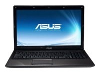 ASUS Ноутбук ASUS X52F (Core i3 370M 2400 Mhz/15.6"/1366x768/3072Mb/320Gb/DVD-RW/Wi-Fi/Bluetooth/DOS)