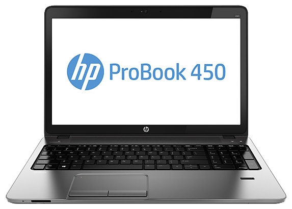 HP ProBook 450 G1 (F7Y23ES) (Pentium 3550M 2300 Mhz/15.6"/1366x768/6.0Gb/750Gb/DVD-RW/AMD Radeon HD 8750M/Wi-Fi/Bluetooth/DOS)