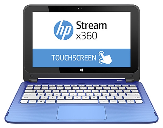 HP Stream x360 11-p055ur (Celeron N2840 2160 Mhz/11.6"/1366x768/2.0Gb/32Gb SSD/DVD нет/Intel GMA HD/Wi-Fi/Bluetooth/3G/Win 8 64)